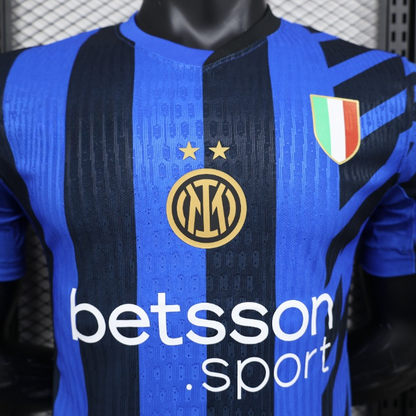 Inter Milan Maillot Domicile Version Player 2024 2025