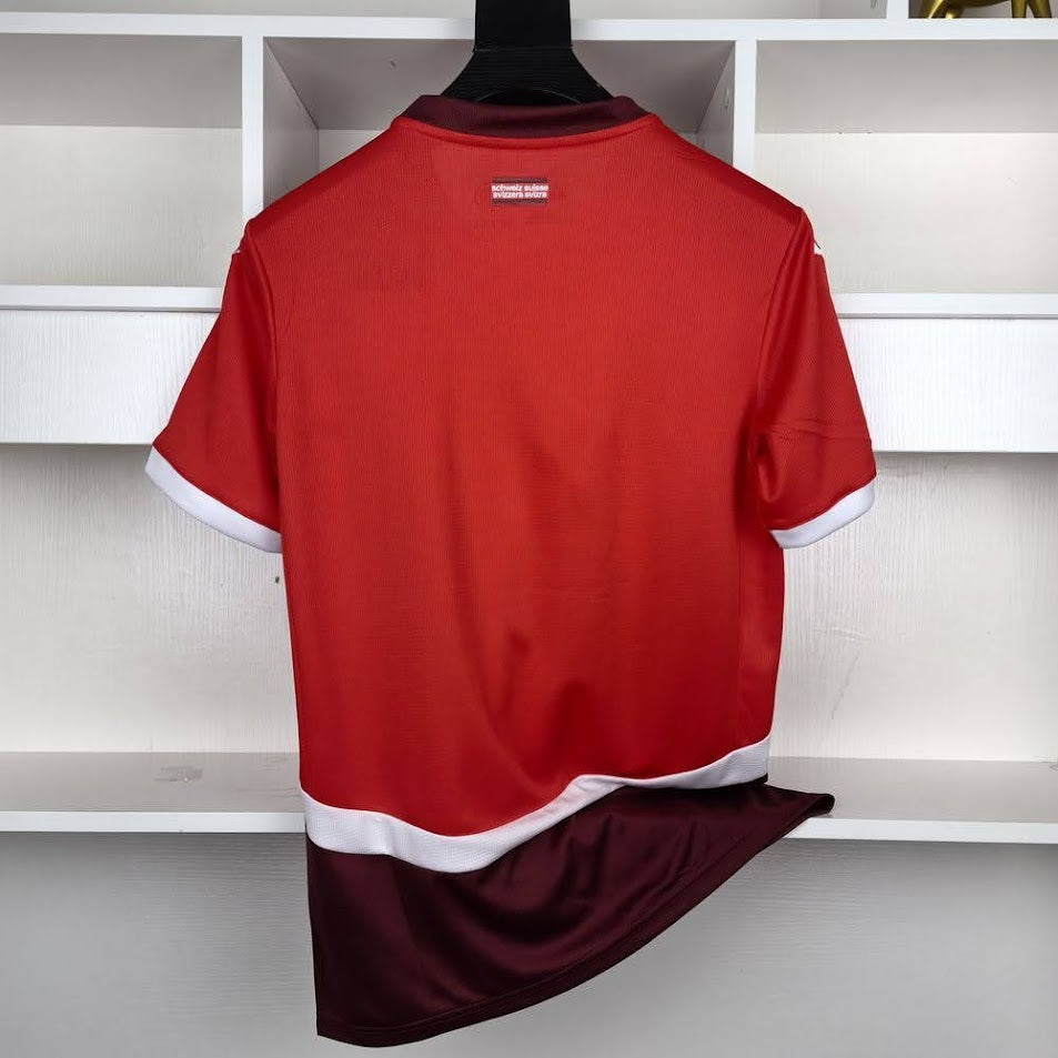 Suisse Maillot Domicile Version Fan 2024 2025