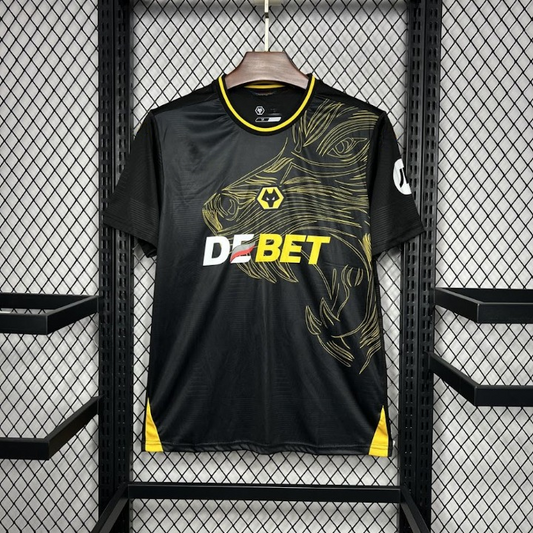 Wolves Maillot Extérieur Version Fan 2024 2025