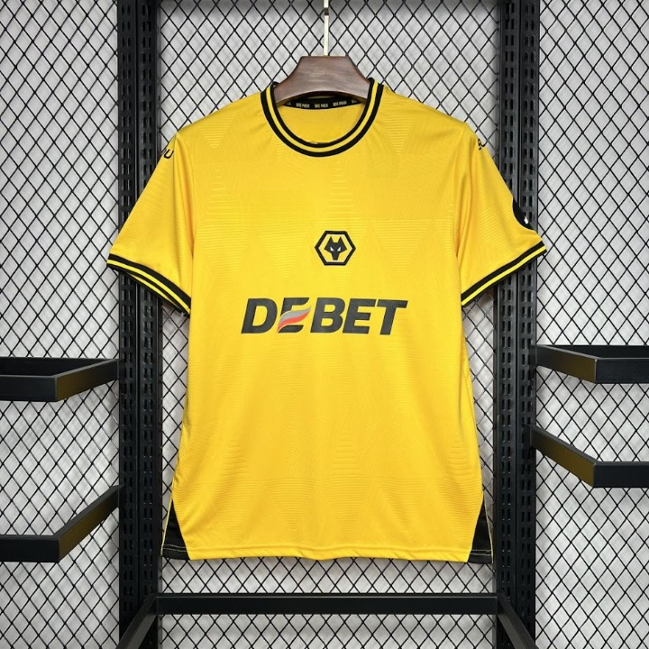 Wolves Maillot Domicile Version Fan 2024 2025