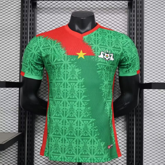 Burkina Faso Maillot Domicile Version Player 2024 2025