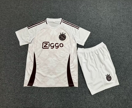 Ensemble Enfant Ajax Amsterdam Blanc Version Fan 2024 2025