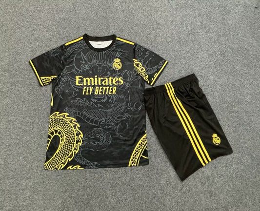 Ensemble Enfant Réal Madrid Dragon Version Fan 2024 2025