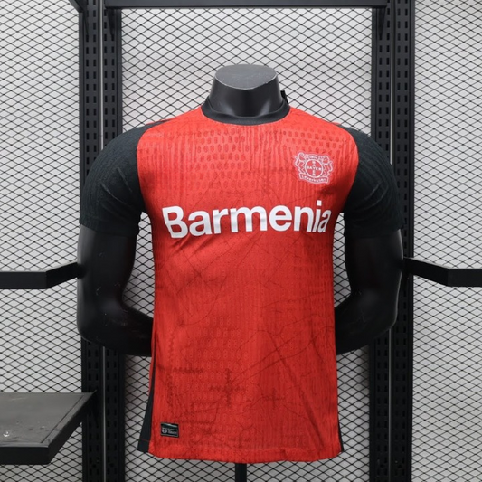 Bayer Leverkusen Maillot Domicile Version Player 2024 2025