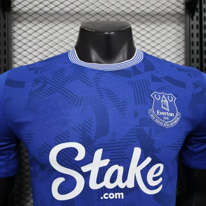 Everton Maillot Domicile Version Player 2024 2025