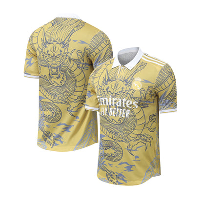 Réal Madrid Maillot Dragon Doré 2022 2023