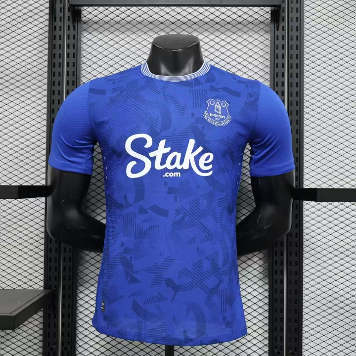 Everton Maillot Domicile Version Player 2024 2025